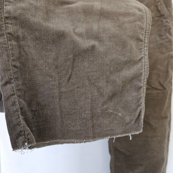 Mavi Shelia Front Pocket Corduroy Pant - Size 27 - Green - Picture 4 of 4